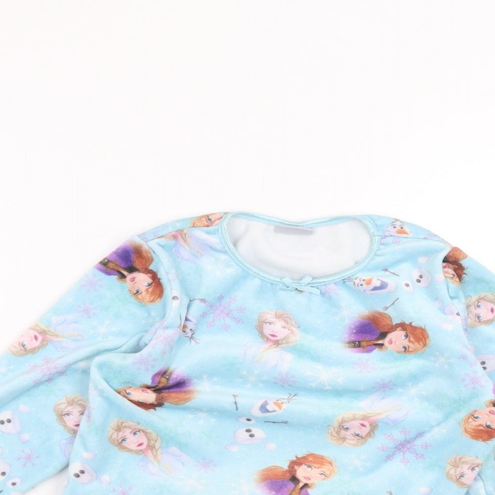 Matalan Girls Blue   Pullover Jumper Size 5 Years  - Disney