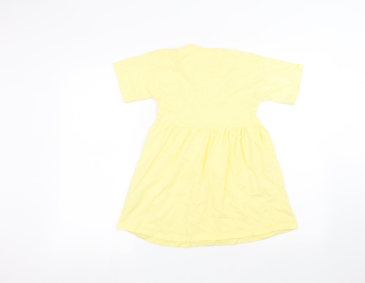 F&F Girls Yellow   A-Line  Size 7-8 Years