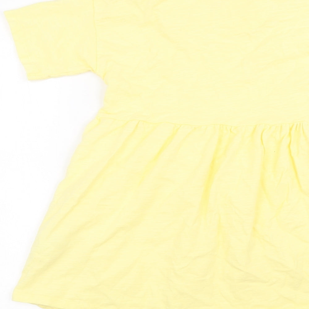 F&F Girls Yellow   A-Line  Size 7-8 Years