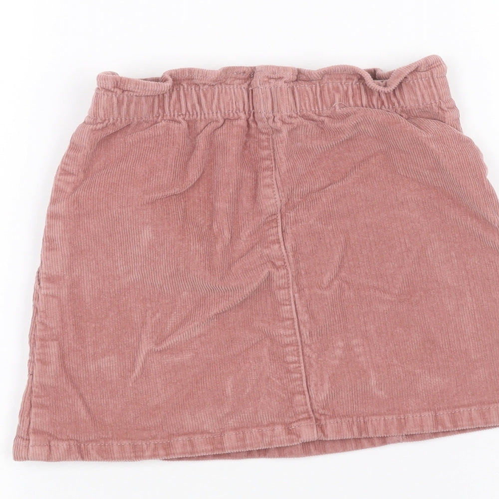 George Girls Pink   A-Line Skirt Size 5-6 Years