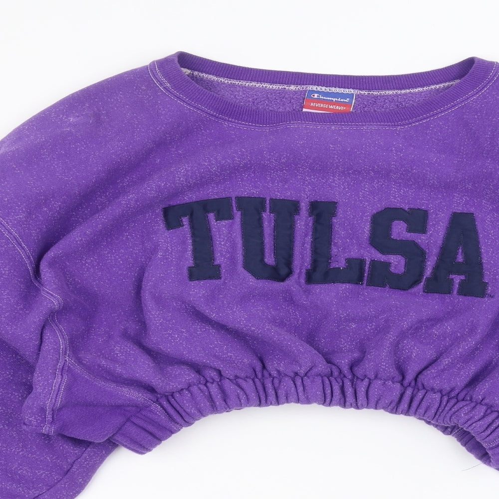 Champion Womens Purple   Pullover Jumper Size 2XL