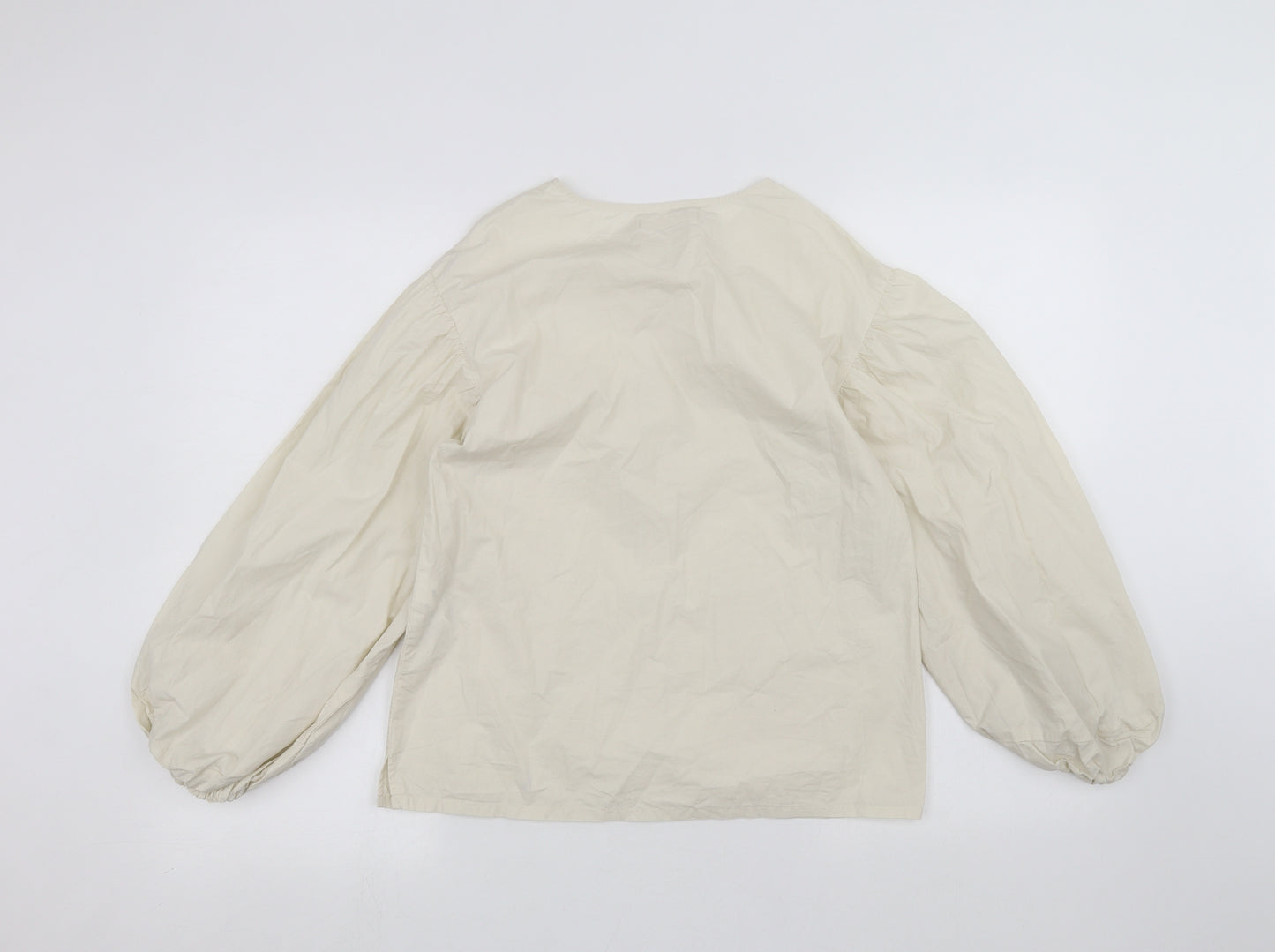 Zara Girls Brown   Basic Button-Up Size 13-14 Years