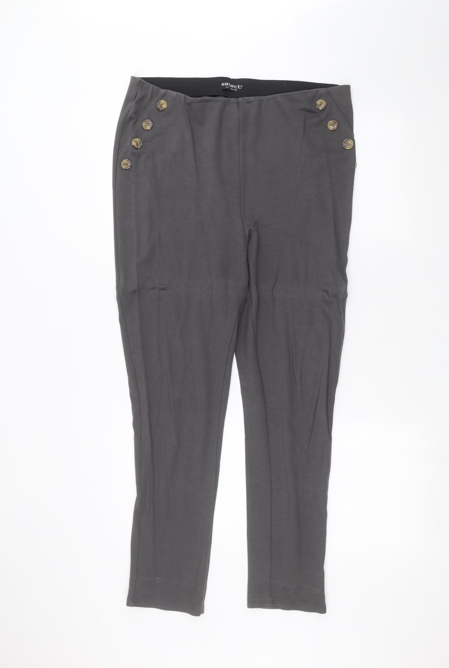 Select Womens Black   Jogger Leggings Size 18 L27 in