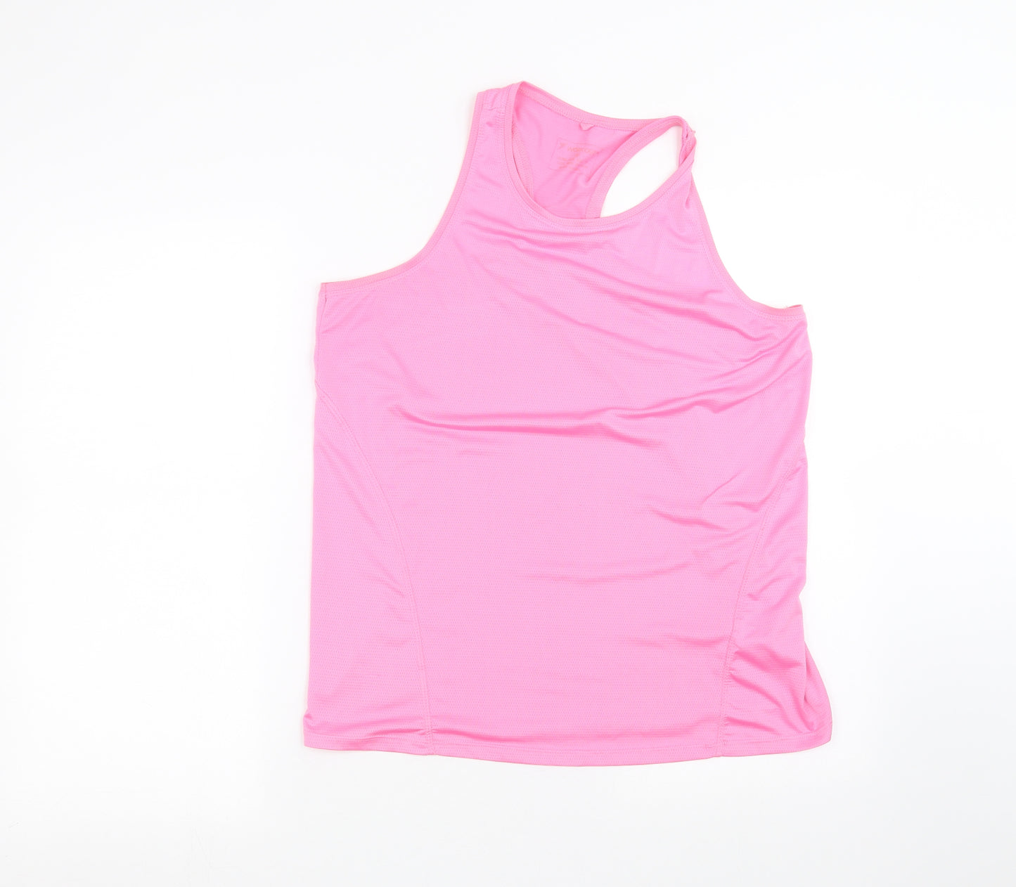 workout Womens Pink   Basic Tank Size M