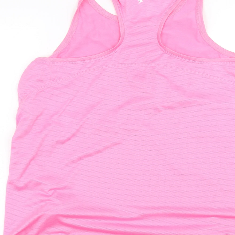 workout Womens Pink   Basic Tank Size M