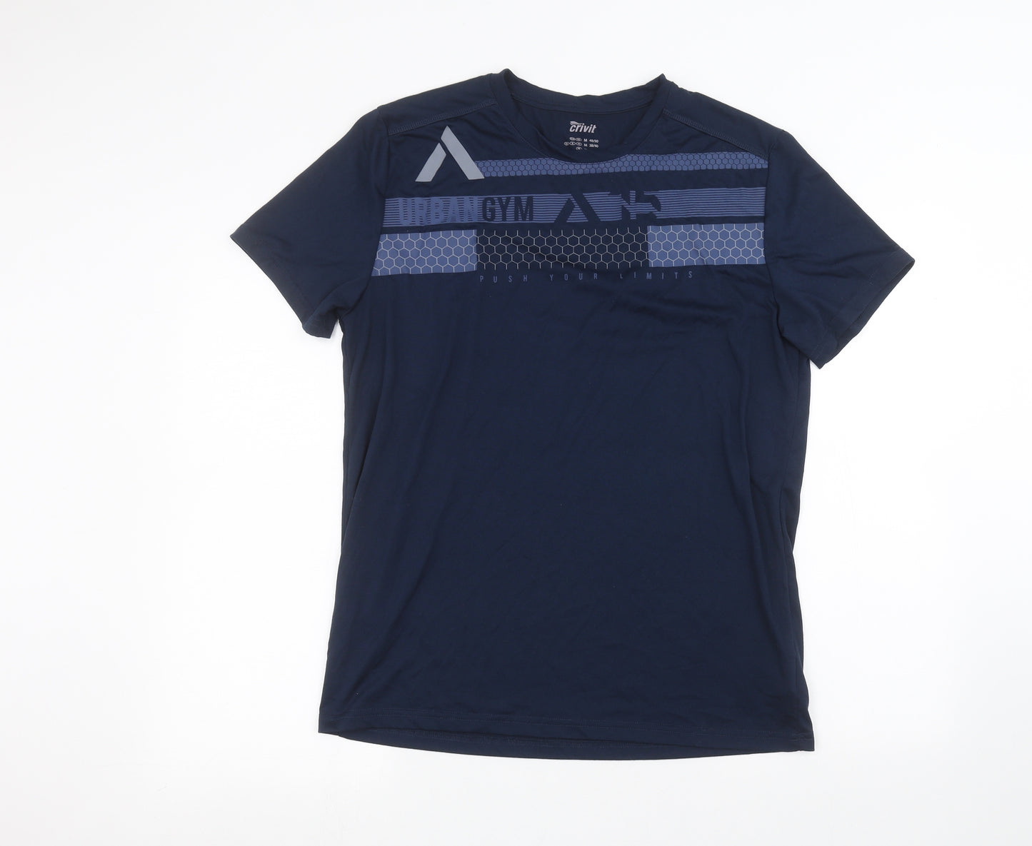 Crivit Mens Blue    T-Shirt Size M