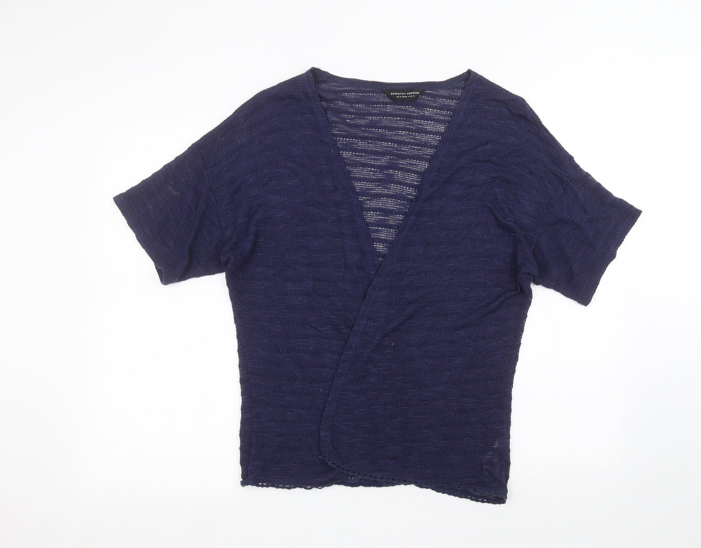 Dorothy Perkins Womens Blue   Cardigan Jumper Size S