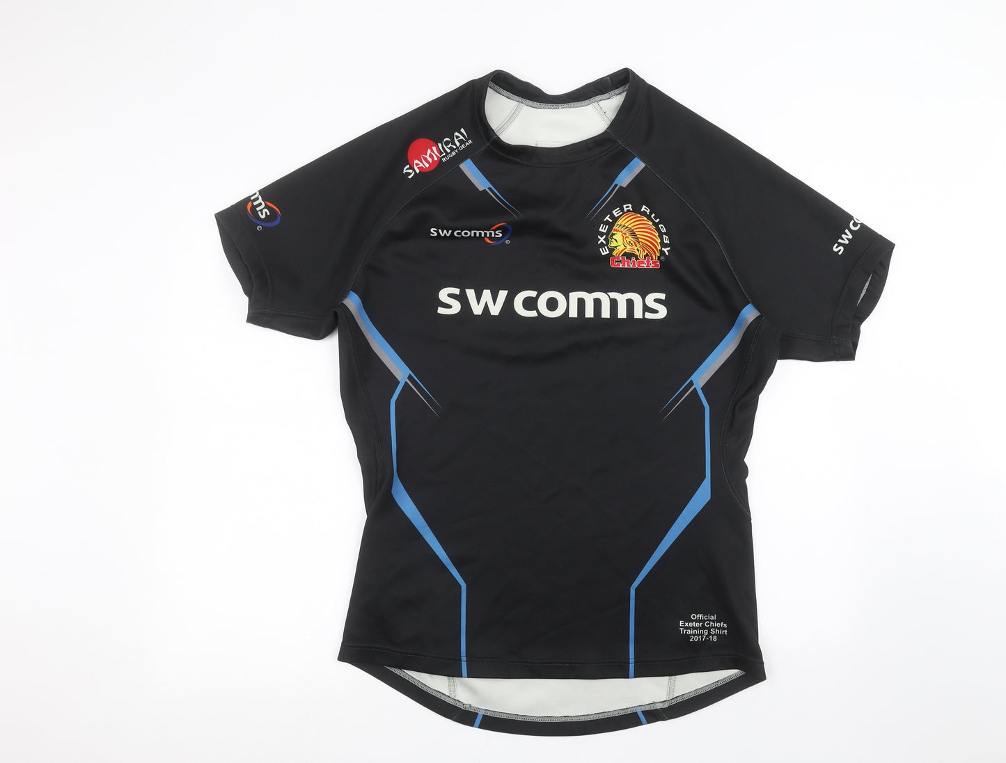 Exeter rugby Mens Black    T-Shirt Size 4XL  - Chiefs