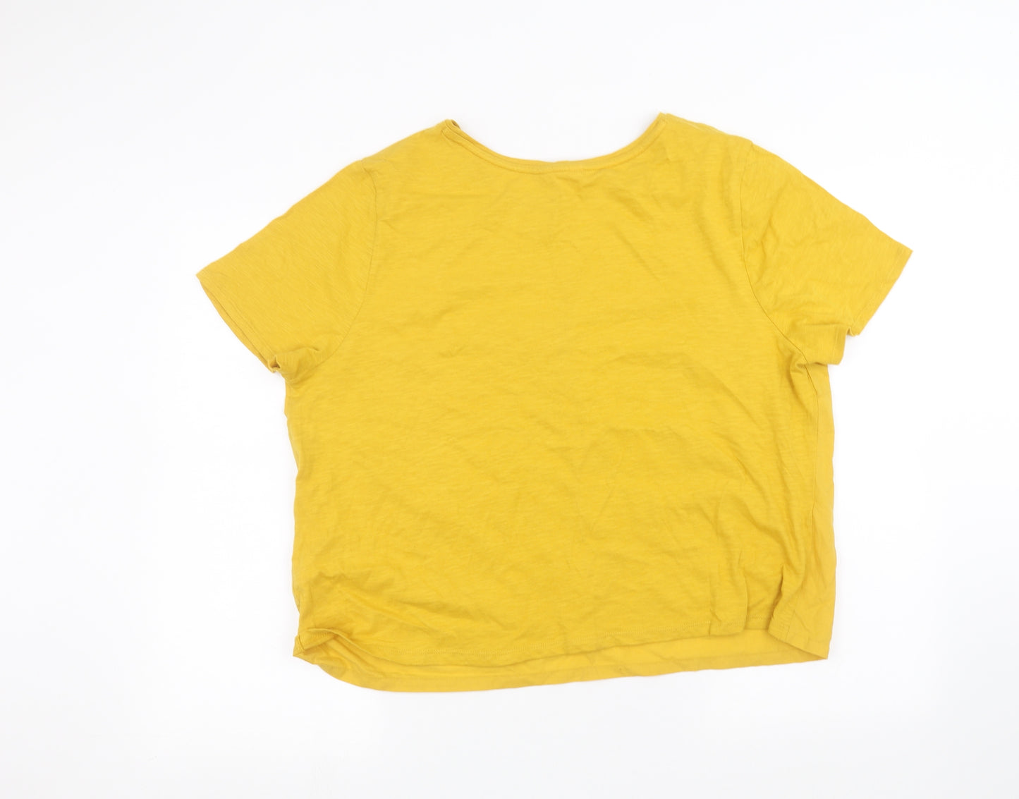 Falmer Heritage Womens Yellow   Basic T-Shirt Size 18