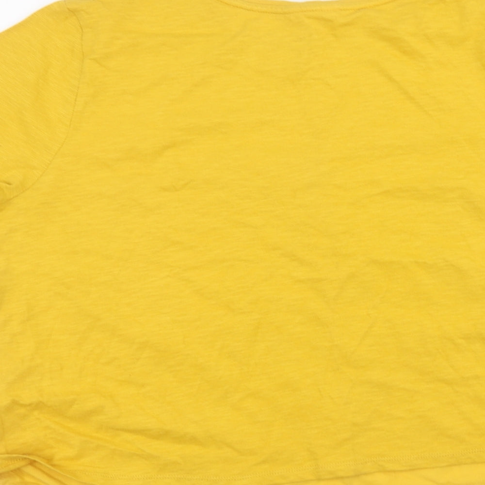Falmer Heritage Womens Yellow   Basic T-Shirt Size 18