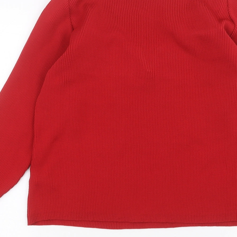 Primark Womens Red   Pullover Jumper Size XL