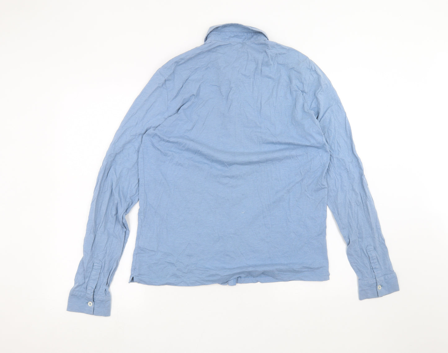 Reiss Mens Blue    Dress Shirt Size L