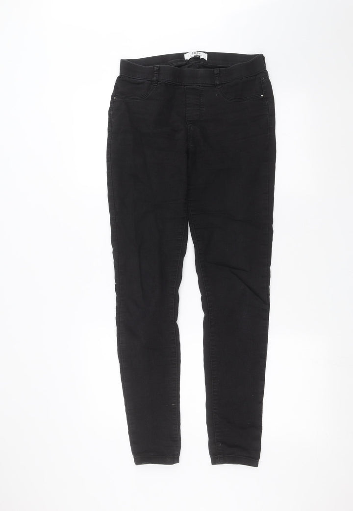 Dorothy Perkins Womens Black Skinny Jeans Size 8 L27 in
