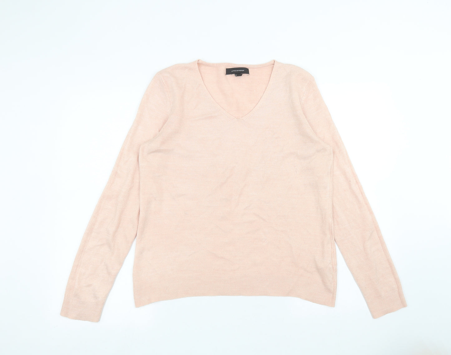 Atmosphere Womens Pink   Basic T-Shirt Size 12