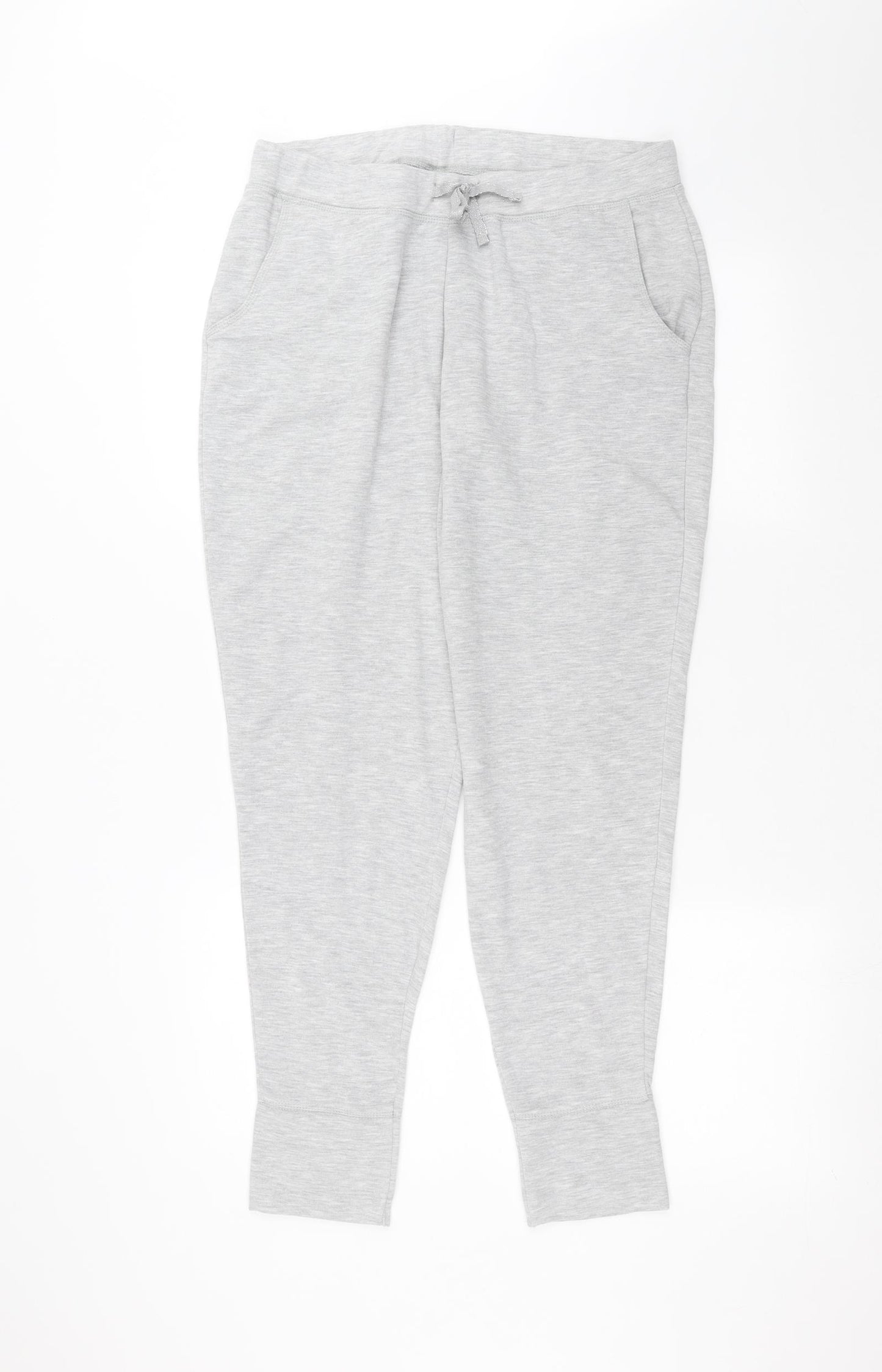 Primark Womens Grey   Sweatpants Trousers Size M L27 in