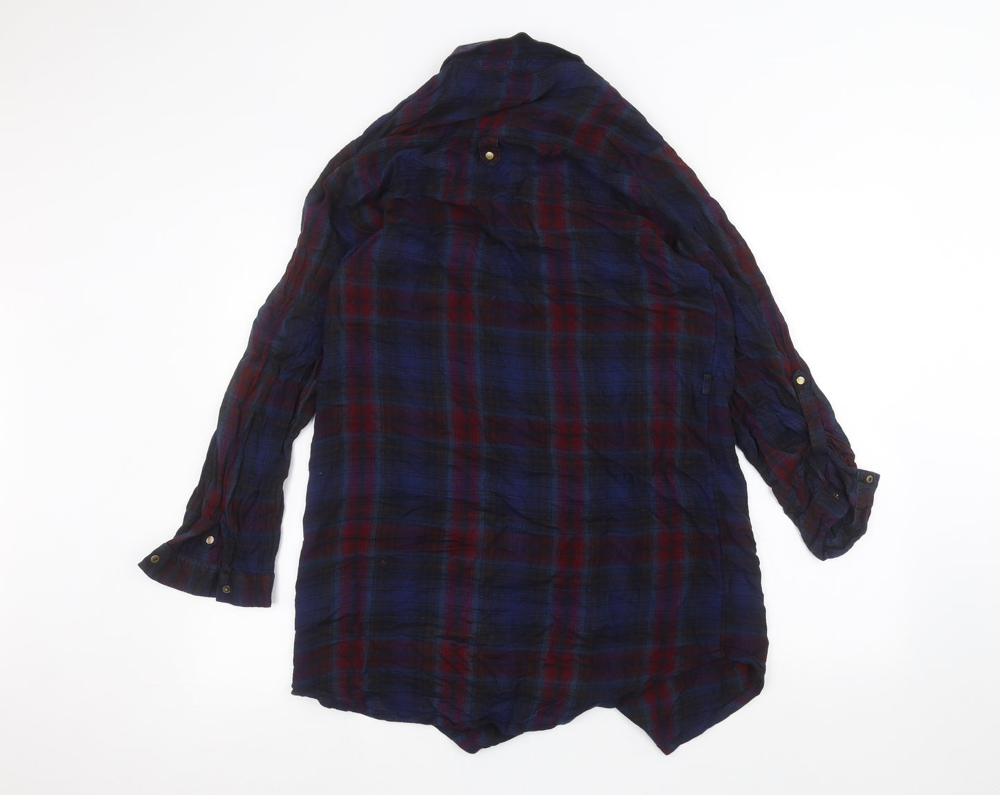 New Look Womens Blue   Basic Button-Up Size 12