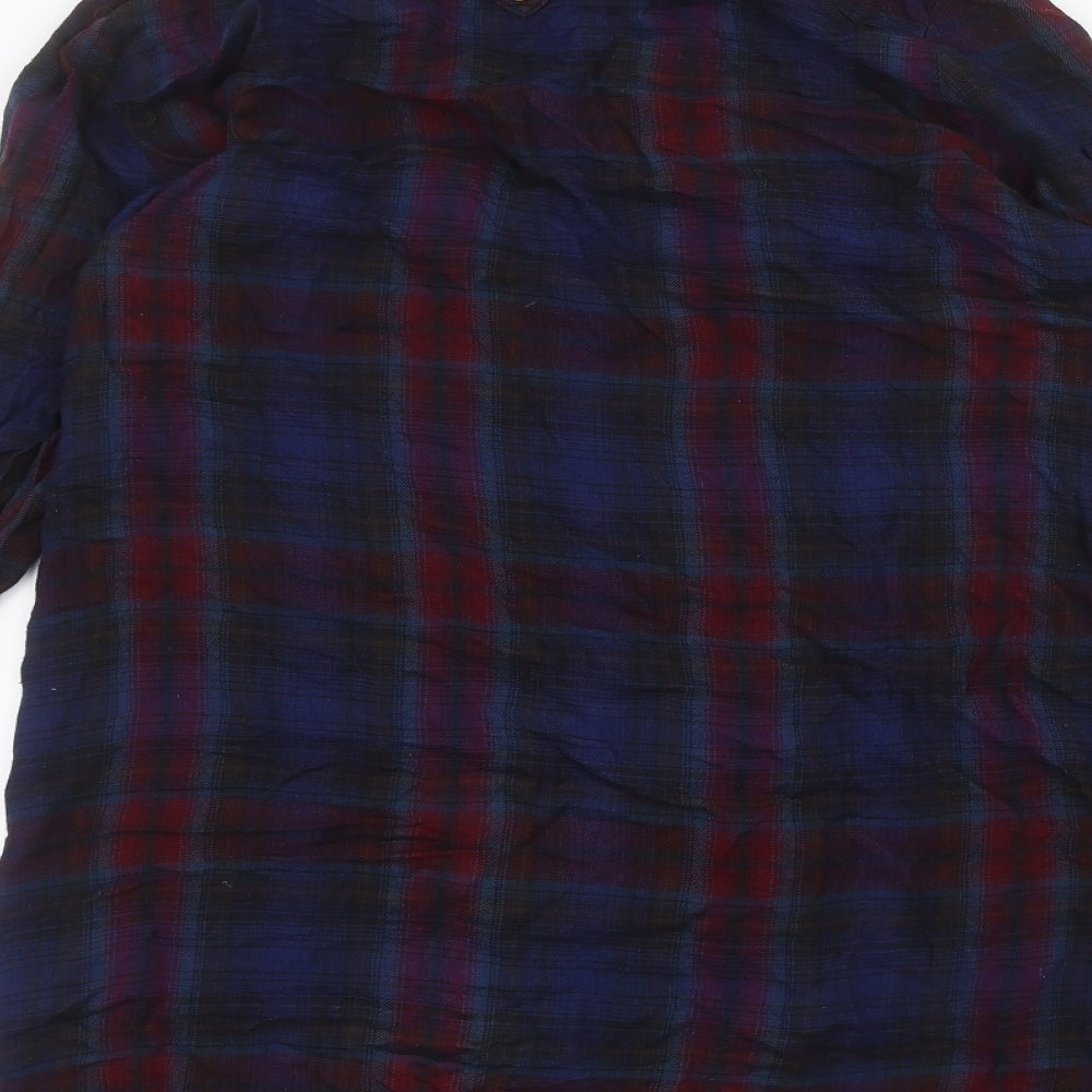 New Look Womens Blue   Basic Button-Up Size 12