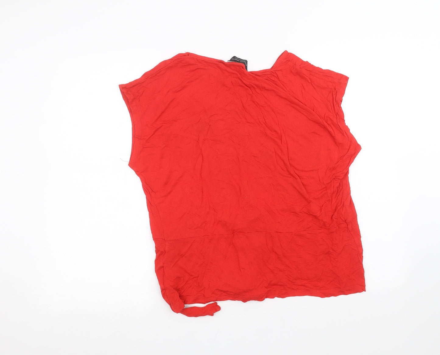 Dorothy Perkins Womens Red   Basic T-Shirt Size 18