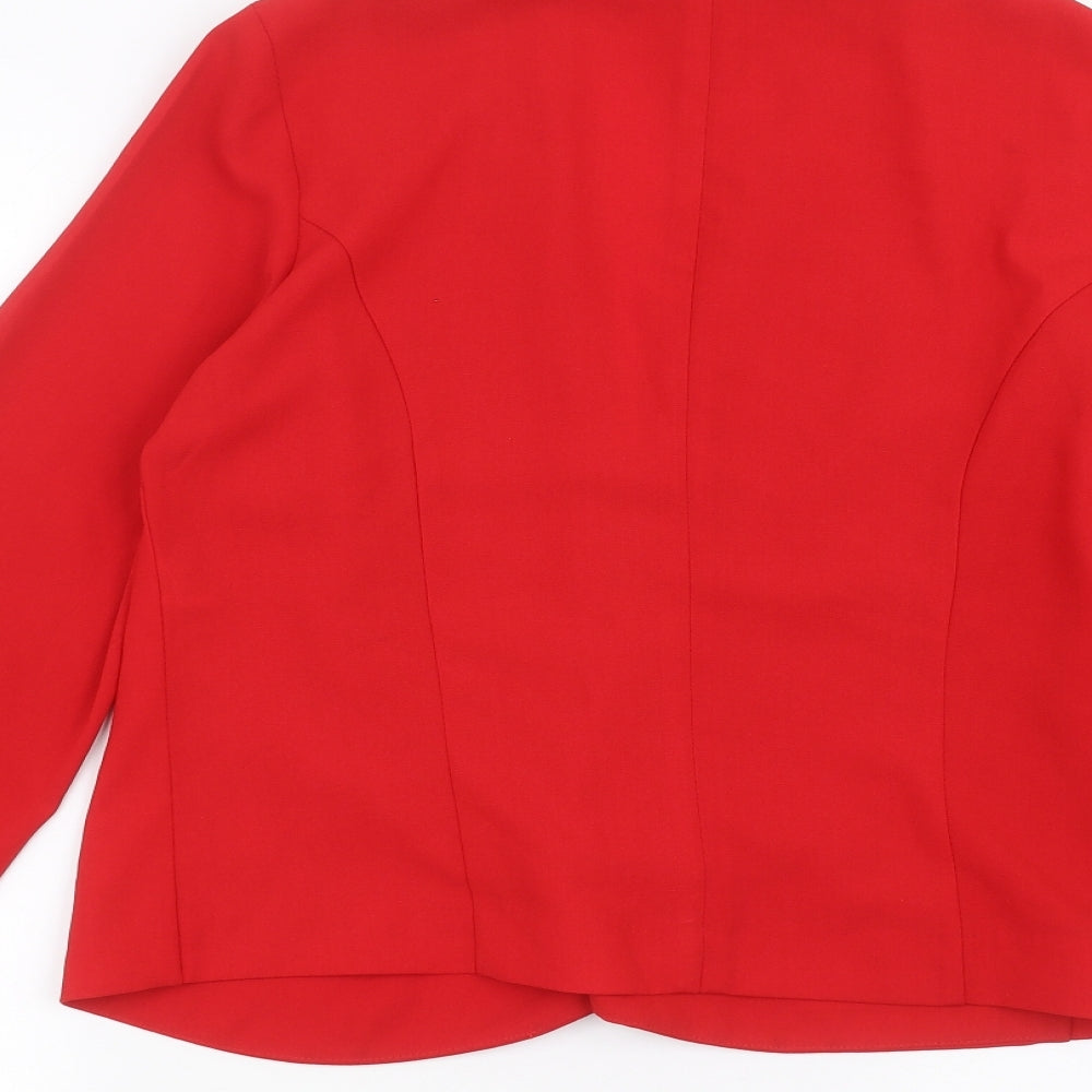 Atmosphere Womens Red   Jacket  Size 14