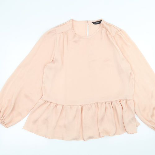 F&F Womens Pink   Basic Blouse Size 14