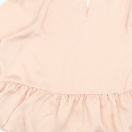 F&F Womens Pink   Basic Blouse Size 14