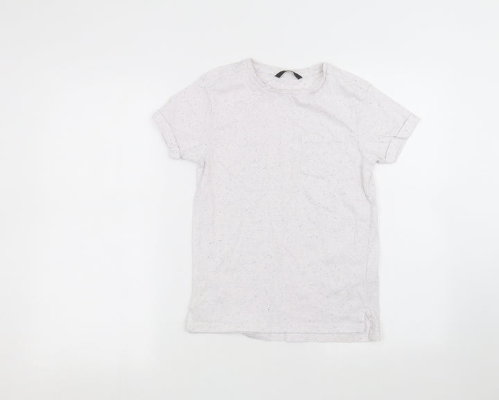 George Boys White   Basic T-Shirt Size 8-9 Years