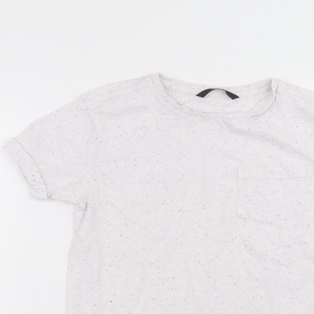George Boys White   Basic T-Shirt Size 8-9 Years