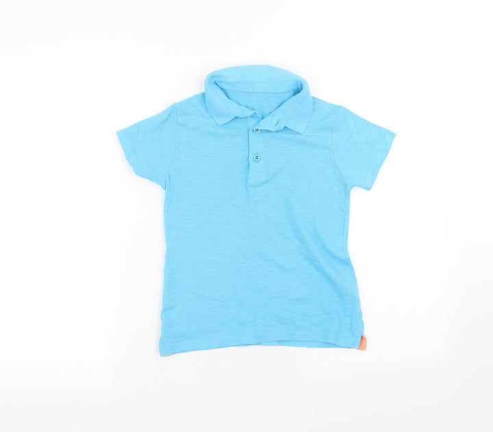 St Bernard Boys Blue   Basic Polo Size 5 Years