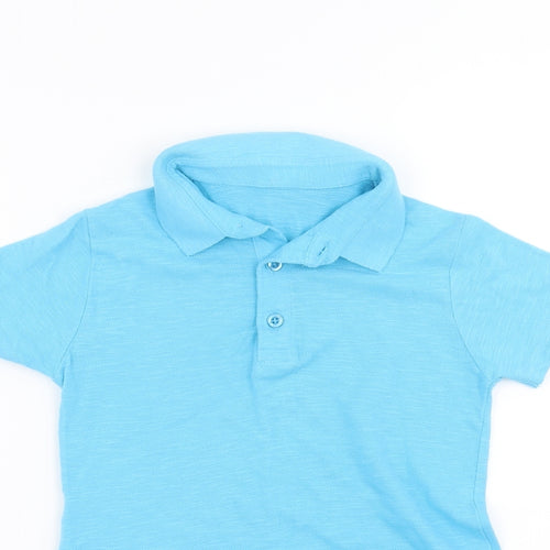 St Bernard Boys Blue   Basic Polo Size 5 Years