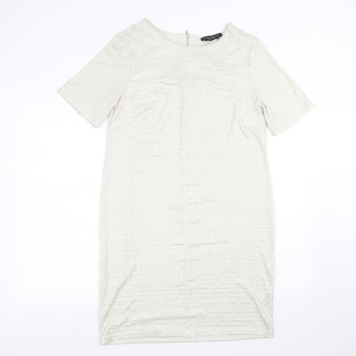 Dorothy Perkins Womens White   Basic T-Shirt Size 12