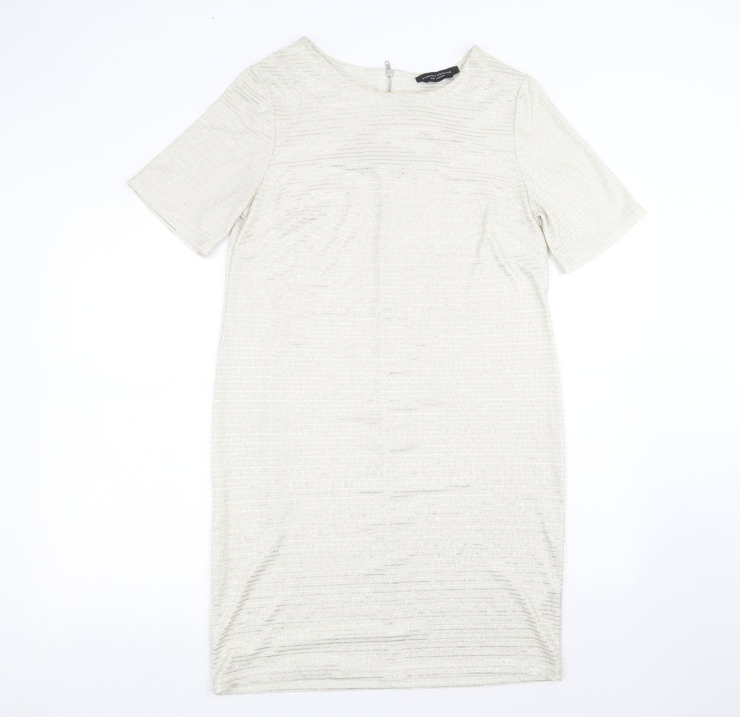 Dorothy Perkins Womens White   Basic T-Shirt Size 12