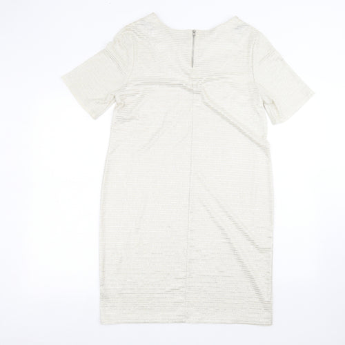 Dorothy Perkins Womens White   Basic T-Shirt Size 12