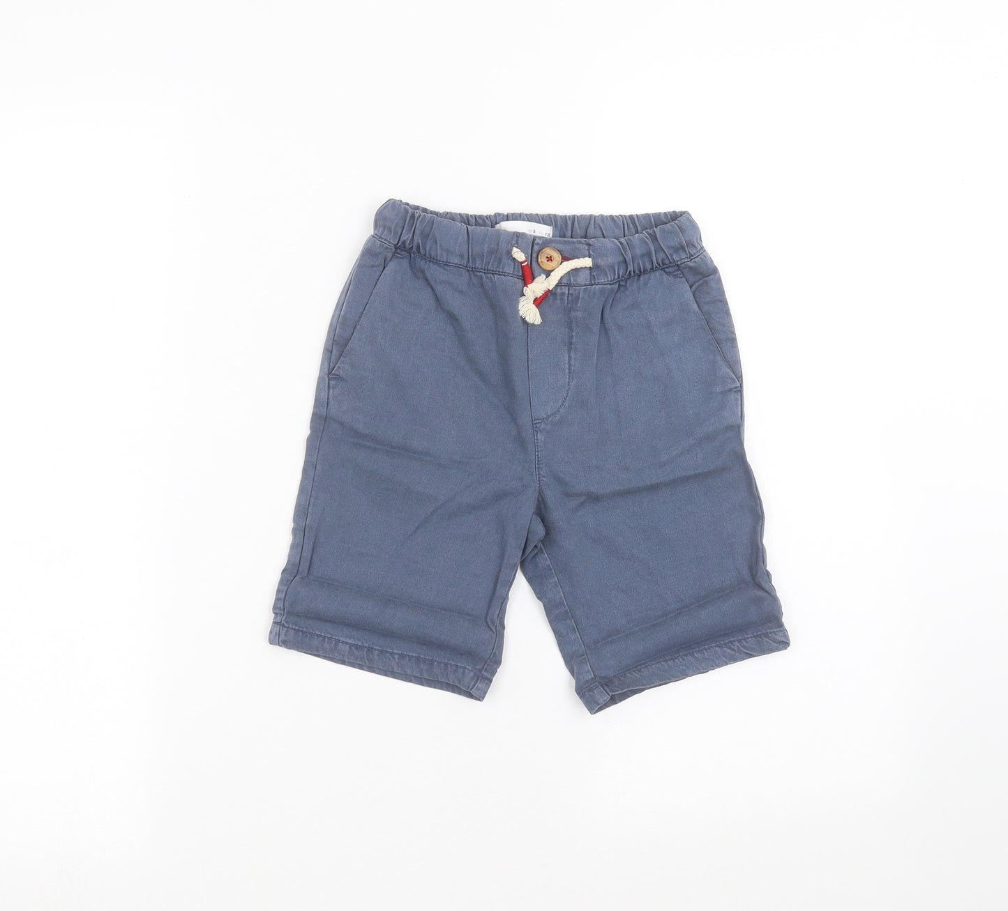 Zara Boys Blue   Chino Shorts Size 8 Years