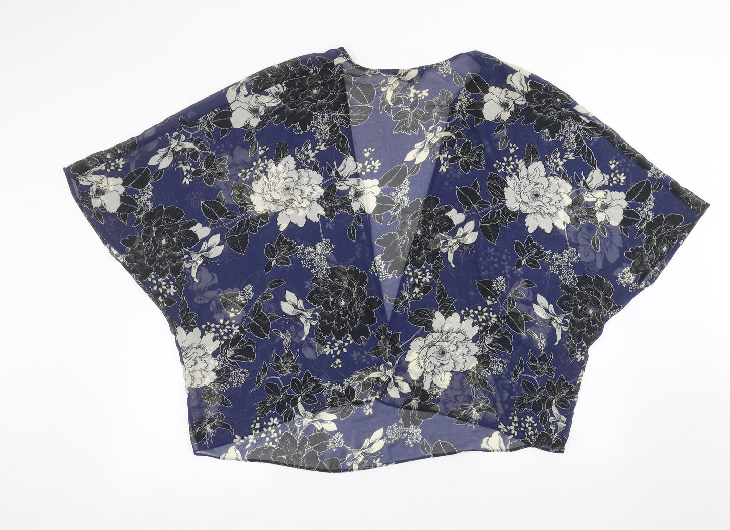 New Look Womens Blue   Cardigan Jumper Size 12