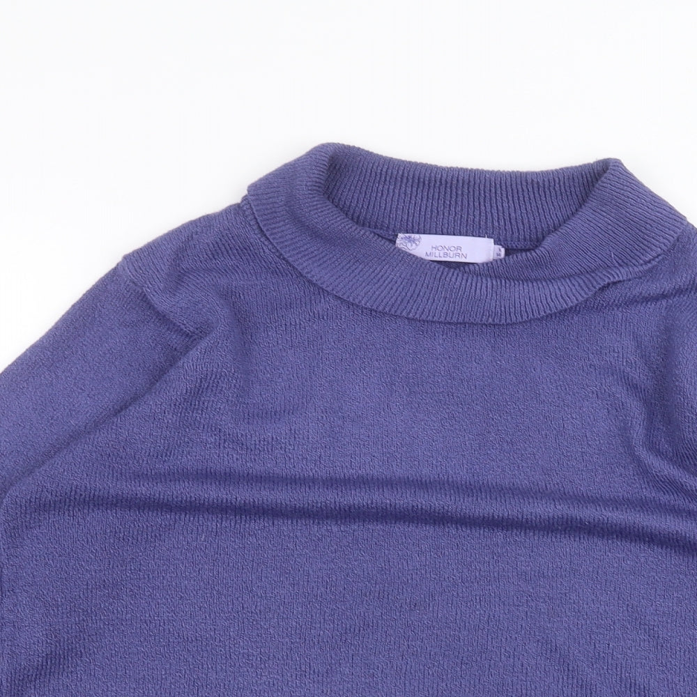 HONOR MILLBURN Womens Blue   Pullover Jumper Size M