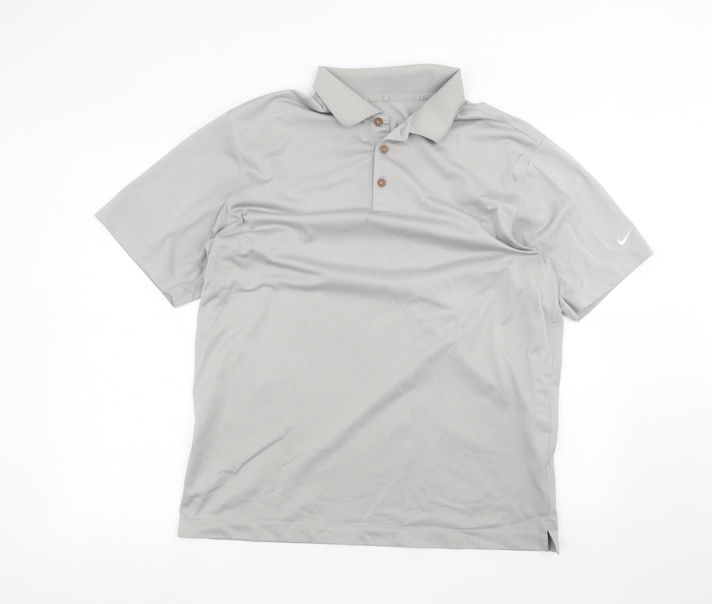 Nike Mens Grey    Polo Size L