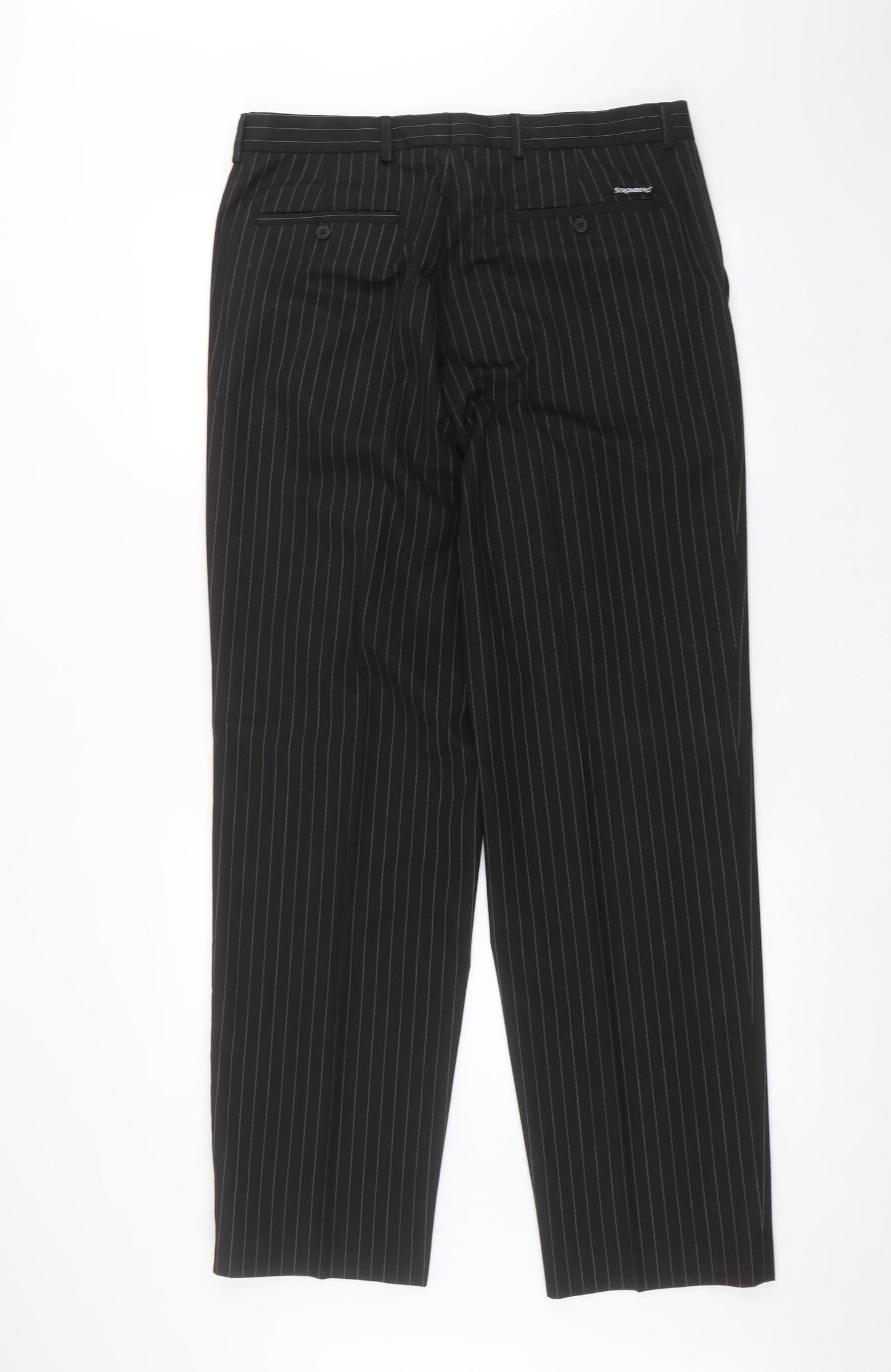 Stromberg Womens Black   Trousers  Size 36 in L30 in