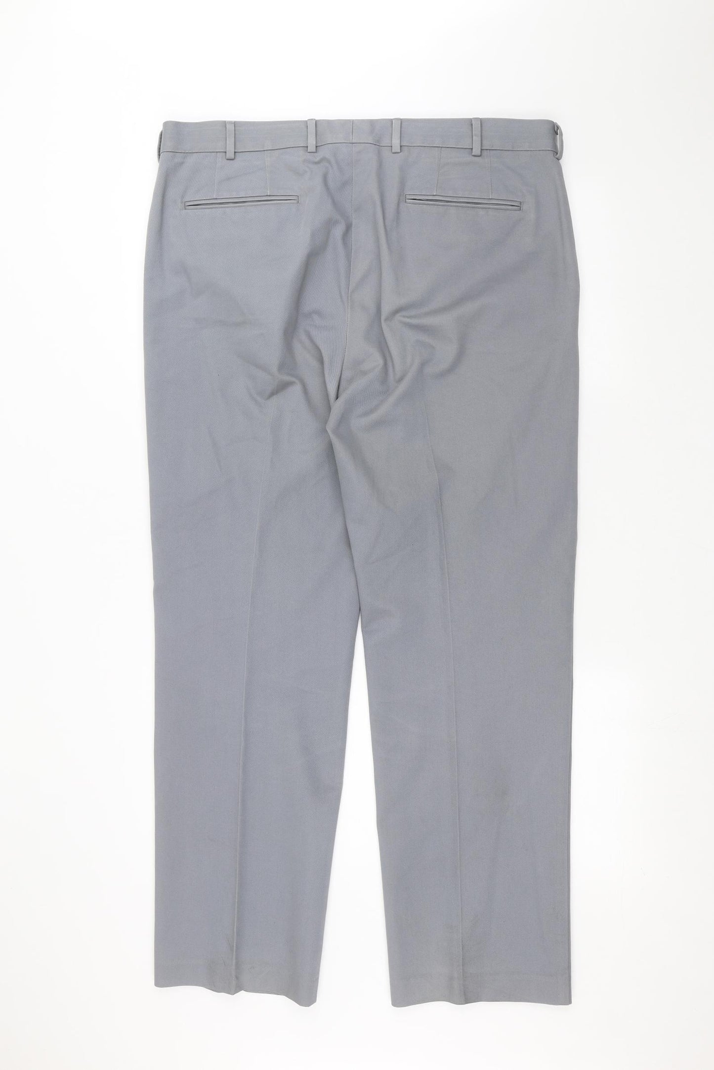 Charles Tyrwhitt Mens Grey   Trousers  Size 38 in L30 in