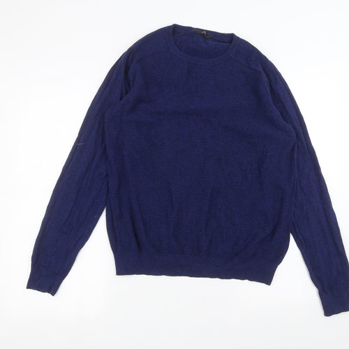 George Mens Blue   Pullover Jumper Size L