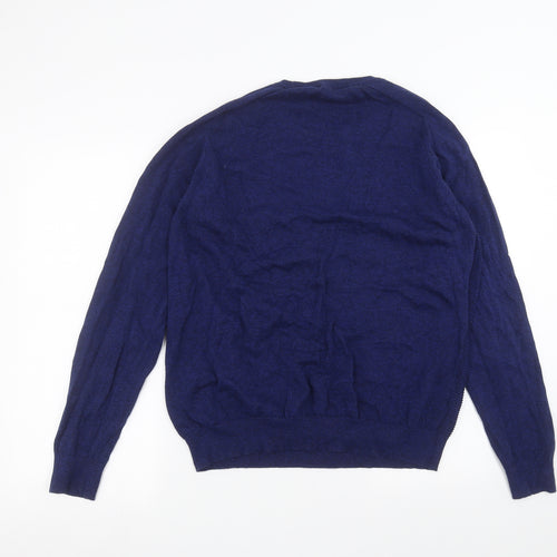 George Mens Blue   Pullover Jumper Size L