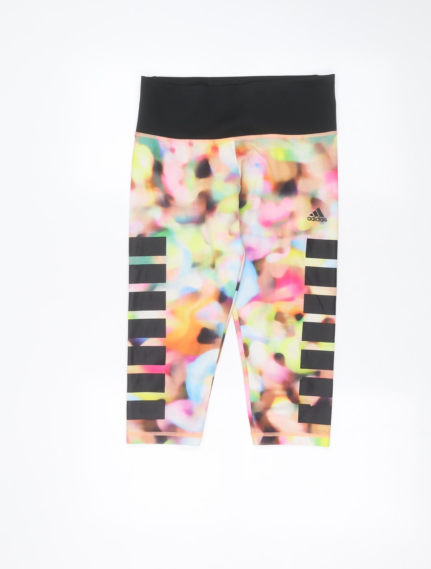 adidas Womens Black   Cropped Leggings Size S L20 in