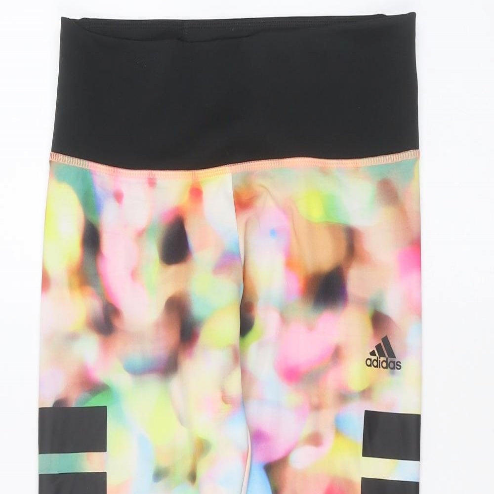 adidas Womens Black   Cropped Leggings Size S L20 in