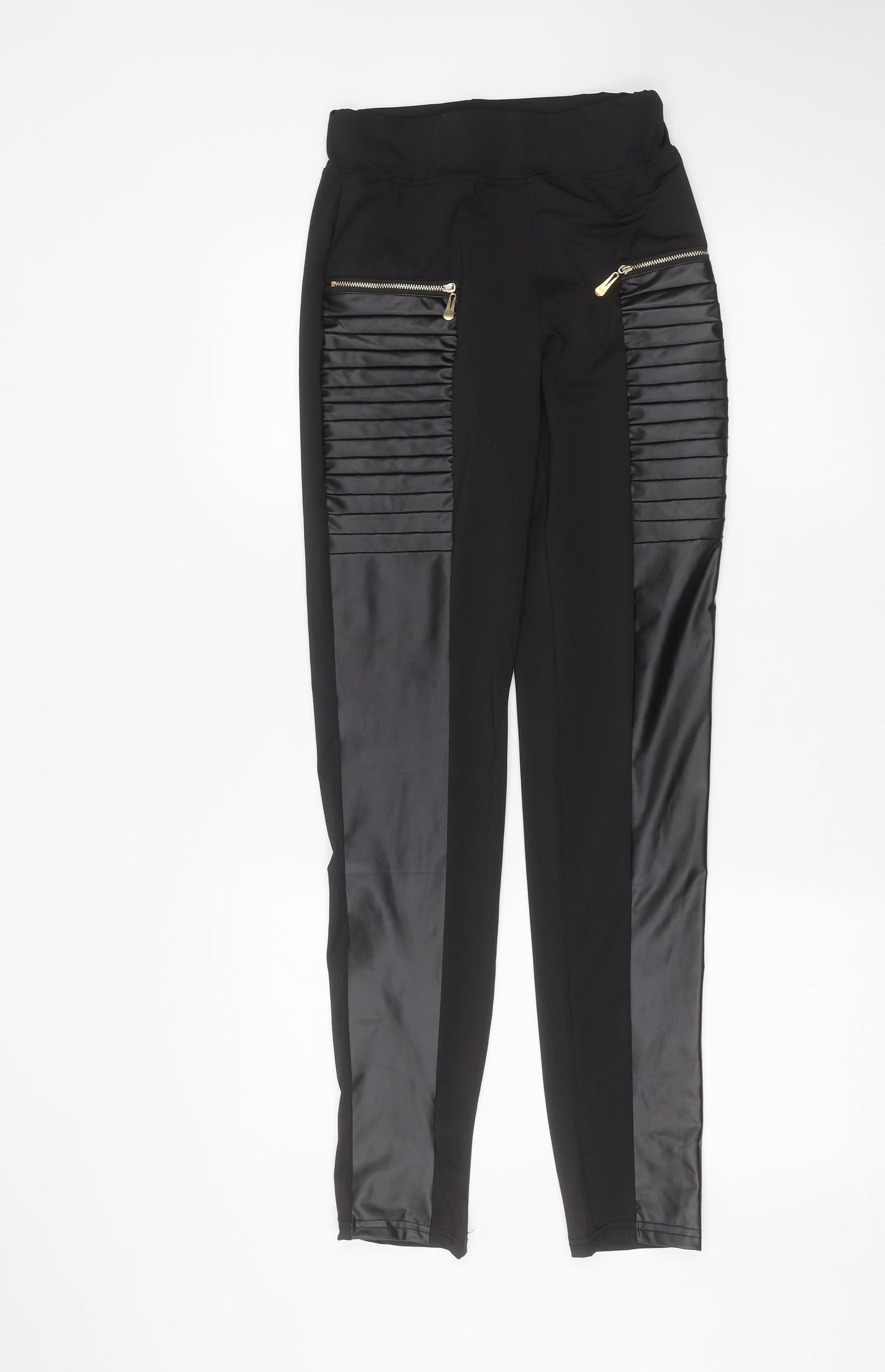 Preworn Womens Black   Trousers  Size S L28 in