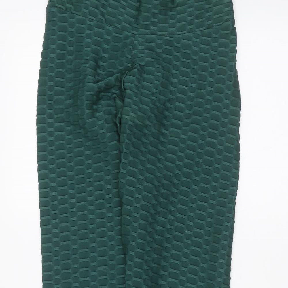 Preworn Womens Green   Jogger Leggings Size S L26 in