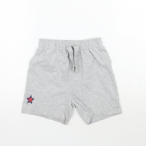 Ladybird Girls Grey   Sweat Shorts Size 5-6 Years