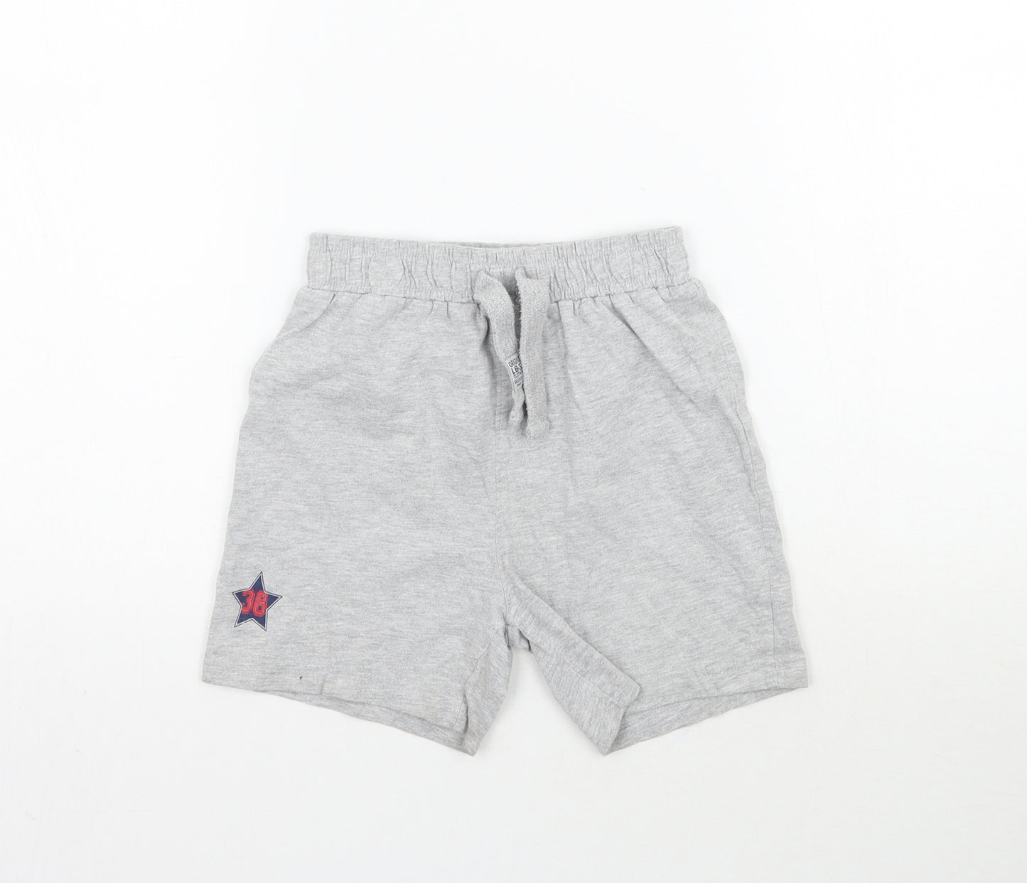 Ladybird Girls Grey   Sweat Shorts Size 5-6 Years