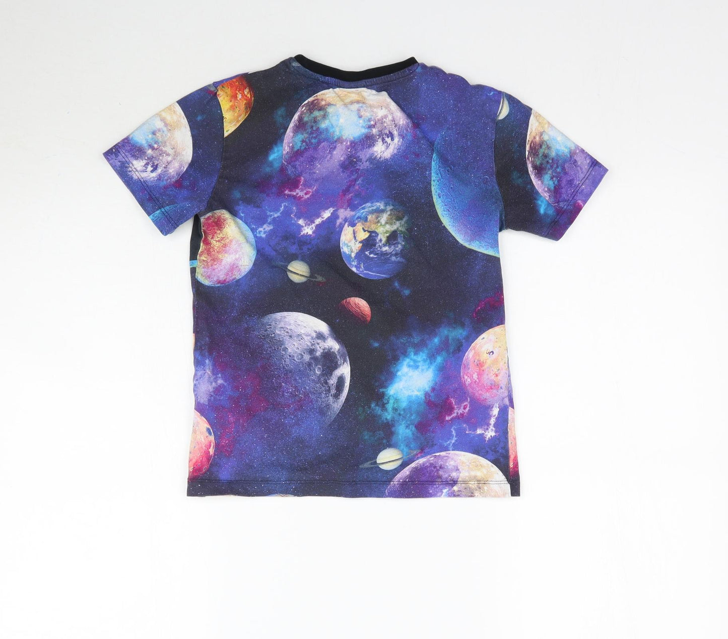 NEXT Boys Multicoloured   Basic T-Shirt Size 8 Years  - Nasa Space
