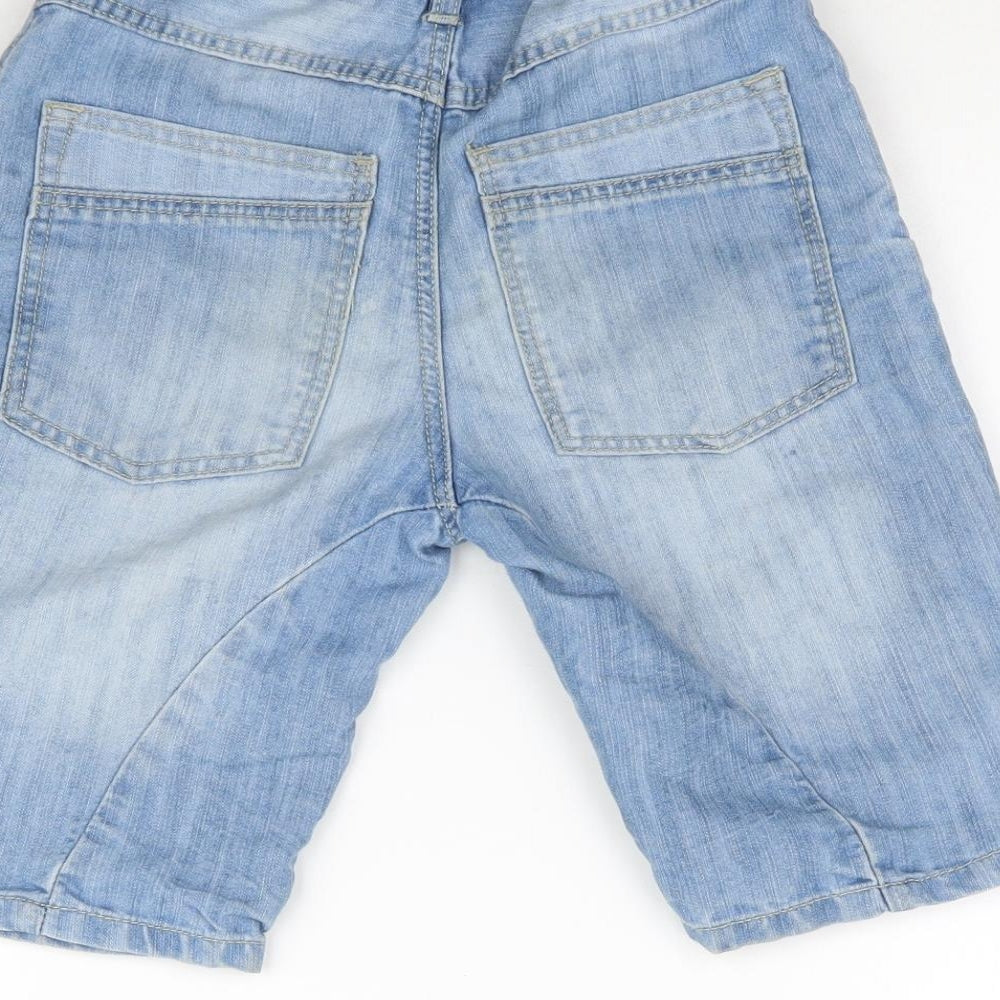 Matalan Boys Blue  Denim Bermuda Shorts Size 7 Years