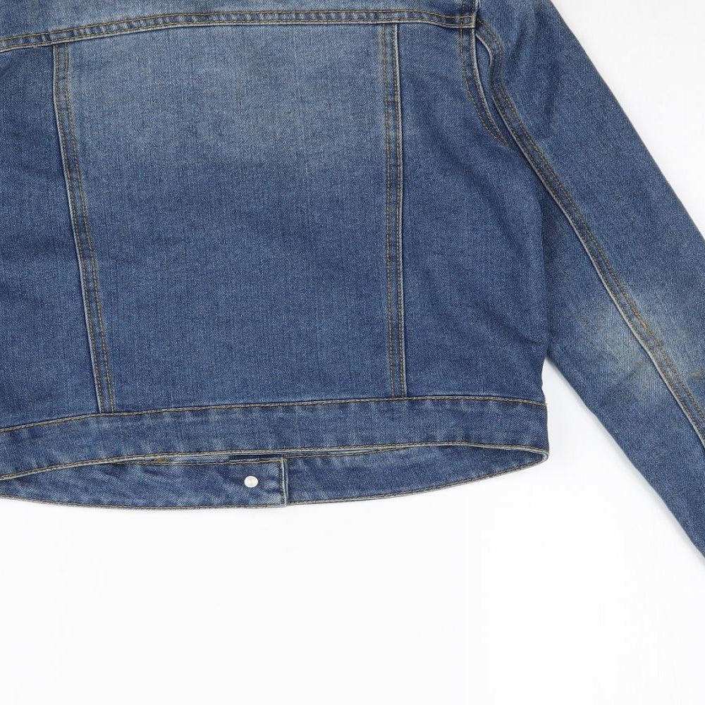 YD Girls Blue  Denim Jacket  Size 11-12 Years