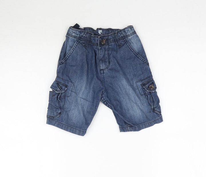 By Very Boys Blue Denim Bermuda Shorts Size 5 Years